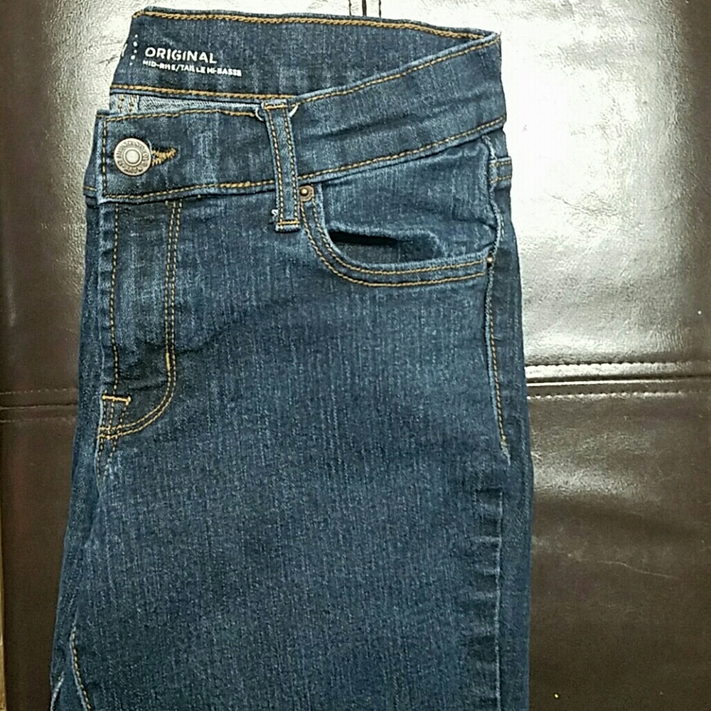 Mid rise jeans